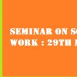 Seminar on Importance of Social Work