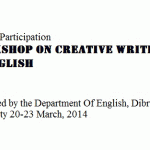 Workshop on Creative Writing in English