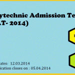 Polytechnic Admission Test (PAT- 2014) 