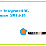 Five-Year Integrated M. Com. Course