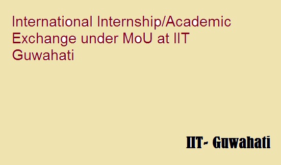 International Internship/Academic Exchange program