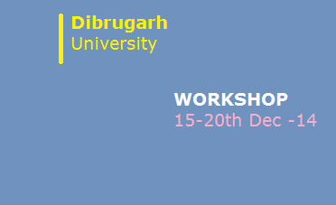 Workshop on Methodology for Research in Women Studies  - Dibrugarh University 