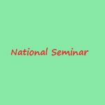 National Seminar on Sustainable Management of Land Resources for Livelihood Security