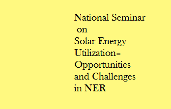  National Seminar  on Solar Energy Utilization
