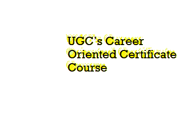 UGC’s Career Oriented Certificate Course on Air Ticketing and Computerized Reservation System 