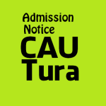 College of Home Science, CAU,  Meghalaya Admission Notification 2016 